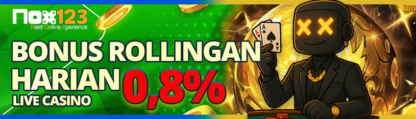 [Harian] Rollingan Live Casino 0,8%